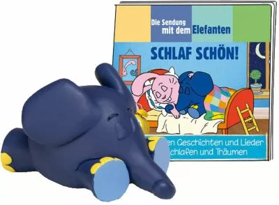 Tonies - Die Sendung mit dem Elefanten - Schlaf schön! Tonies - Die Sendung Mit Dem Elefanten - Schlaf Schön! -TONIES Verkaufsladen 7195011 02